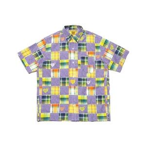 Human Made Patchwork Printed Shirt Size XL NWT